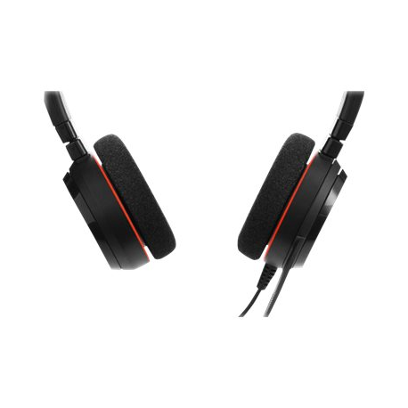 Jabra Evolve 20 UC stereo - Headset - on-ear - wired - USB - 7