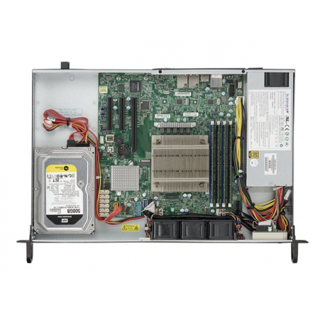 Supermicro 1U BARE 1XEON V5 C232 1X3.5 (LGA1151/ FSB: 2133 MHz/ Chipsatz: Intel/ RAM-Typ: DDR4 max.: 64GB 4x Bänke/ Slots: 1 PCI