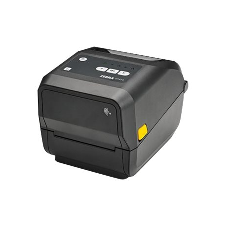 Zebra ZD420t - Label printer - thermal transfer - Roll (11.8 cm) - 203 dpi - up to 152 mm / sec - USB 2.0, LAN, Bluetooth, USB host, NFC - tear bar - grey - 2