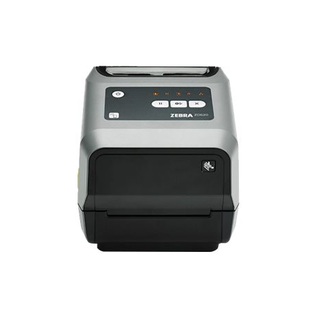 Zebra ZD620 - Label printer - thermal transfer - Roll (11.8 cm) - 203 dpi - up to 203 mm / sec - USB 2.0, LAN, serial, USB host, Bluetooth LE - tear bar - grey - 3