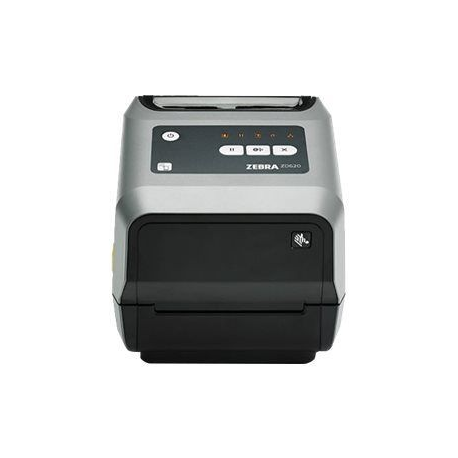 Zebra ZD620 - Label printer - thermal transfer - Roll (11.8 cm) - 300 dpi - up to 152 mm / sec - USB 2.0, LAN, serial, USB host, Bluetooth LE - peeler - grey - 1