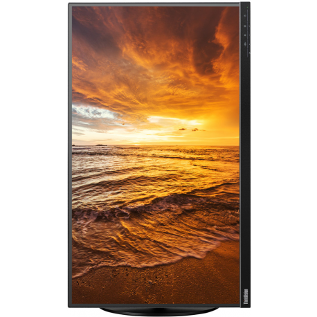 Lenovo ThinkVision P27u-10 - LED monitor - 27" (27" viewable) - 3840 x 2160 4K - IPS - 350 cd / m² - 1000:1 - 6 ms - 2xHDMI, DisplayPort, USB-C - black - 4