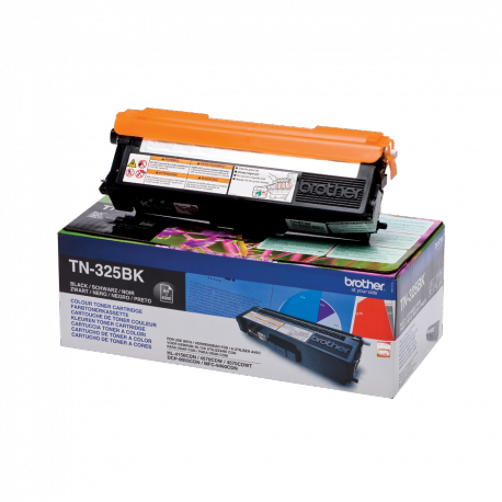 Brother TN325BK - High Yield - black - original - toner cartridge - for Brother DCP-9055, DCP-9270, HL-4140, HL-4150, HL-4570, MFC-9460, MFC-9465, MFC-9970 - 0
