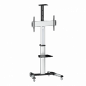LogiLink - Cart - for TV  /  DVD  /  camera - solid cold pressed steel - screen size: 37"-70"