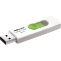 ADATA UV320 - USB flash drive - 32 GB - USB 3.1 - white / green