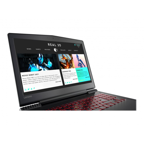 Lenovo IdeaPad Legion Y520-15IKBM Black, 15.6 ", Full HD, 1920 x 1080 pixels, Matt IPS, Intel core i5, i5-7300HQ, 8 GB, DDR4, HD