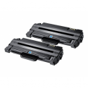 Samsung MLT-P1052A - 2-pack - High Yield - black - original - toner cartridge (SV115A) - for Samsung ML-1911, 1916, 2540, 2581, SCX-4600, 4601, 4605, 4610, 4622, 4623, SF-650, 651