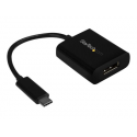 StarTech.com USB C to DisplayPort Adapter 4K 60Hz, USB Type-C to DP 1.4 Monitor Video Converter (DP Alt Mode), Thunderbolt 3 Compatible, Limited Stock, see similar item CDP2DP14B - DisplayPort adapter - USB-C (M) to DisplayPort (F) - Thunderbolt 3  /  DisplayPort 1.4 - 14 cm - 8K30Hz (7680 x 4320) support, 4K60Hz support - black - for P / N: BNDTB10GI, BNDTB210GSFP, BNDTB410GSFP, BNDTB4M2E1, BNDTBUSB3142, TB4CDOCK