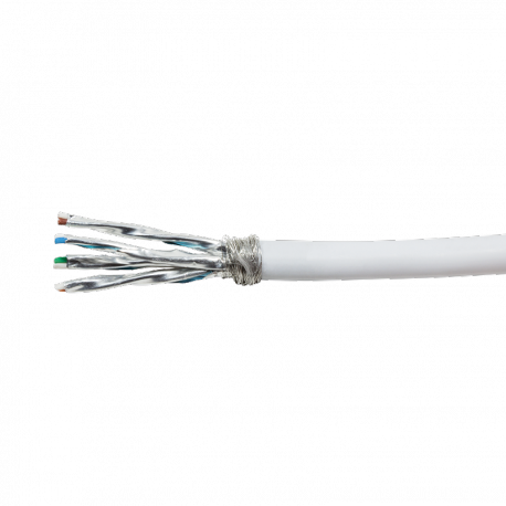 LogiLink PrimeLine - Bulk cable - 100 m - SFTP - CAT 7 - halogen-free, stranded - white - 0