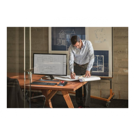 Kensington Expert Mouse Wireless Trackball - Trackball - right and left-handed - optical - 4 buttons - wireless - 2.4 GHz, Bluetooth 5.0 LE - Bluetooth USB adapter - black - 25