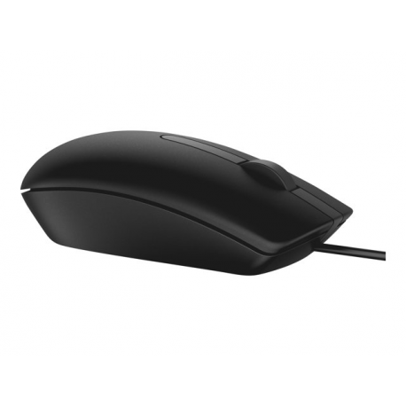 Dell MS116 - Mouse - optical - 2 buttons - wired - USB - black - for Latitude 33XX, 34XX, 35XX, 53XX, 55XX, 72XX 2-in-1, 73XX, 9410; Vostro 15 35XX - 6