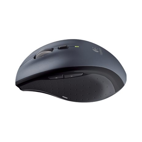 Logitech M705 - Mouse - right-handed - laser - wireless - 2.4 GHz - USB wireless receiver - grey - 8