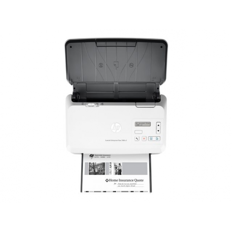 HP ScanJet Enterprise Flow 7000 s3 - Document scanner - Duplex - 216 x 3100 mm - 600 dpi x 600 dpi - up to 75 ppm (mono) - ADF (80 sheets) - up to 7500 scans per day - USB 3.0, USB 2.0 - 4