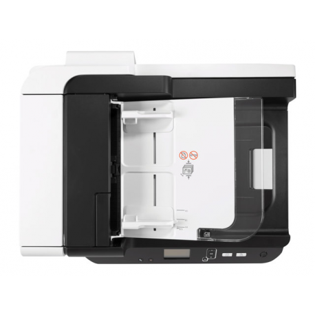 HP ScanJet Enterprise Flow 7500 - Document scanner - CCD - Duplex - 216 x 864 mm - 600 dpi x 600 dpi - up to 50 ppm (mono)  /  up to 50 ppm (colour) - ADF (100 sheets) - up to 3000 scans per day - USB 2.0 - 10