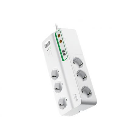 APC HOME/OFFICE SURGEARREST 6 OUTL (W PHONE und COAX PROTECTION 230V IN)