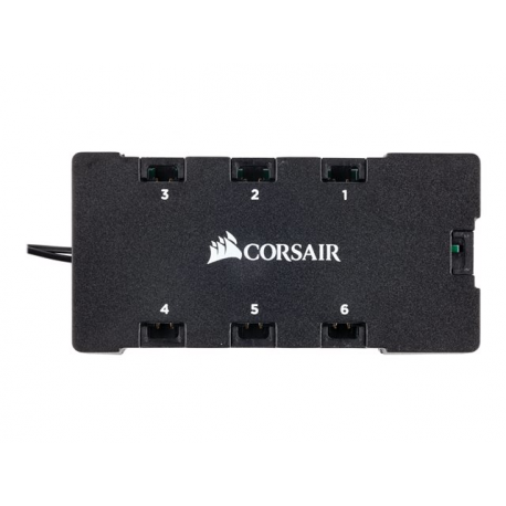 CORSAIR Fan LL140 RGB 120mm Dual Light Loop RGB LED PWM Fan 2 pack with Lighting Node Pro