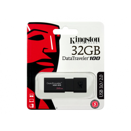 Kingston MEMORY DRIVE FLASH USB3 32GB//DT100G3/32GB