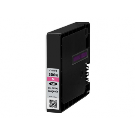 Canon PGI-2500XL M - 19.3 ml - magenta - original - ink tank - for MAXIFY iB4050, iB4150, MB5050, MB5150, MB5155, MB5350, MB5450, MB5455 - 3