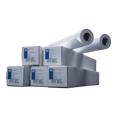 HP Universal - Polyethylene (PE), wood fibre - glossy - 7.7 mil - Roll (91.4 cm x 30.5 m) - 200 g / m² - 53.3 lbs - 1 roll(s) photo paper - for DesignJet 45XX, 5100, T1100, T1120, T1200, T1300, T1500, T2300, T520, T790, T920, Z5200 - 4