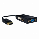 LogiLink - Video converter - DisplayPort - DVI, HDMI, VGA