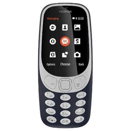 Nokia 3310 (2017) Dark Blue, 2.4 ", TFT, 16 MB, microSD, Dual SIM, Micro-SIM, Bluetooth, 3.0, USB version microUSB 2.0, Built-in
