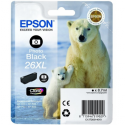 Epson 26XL - 8.7 ml - XL - photo black - original - blister - ink cartridge - for Expression Premium XP-510, 520, 600, 605, 610, 615, 620, 625, 700, 710, 720, 800, 810, 820