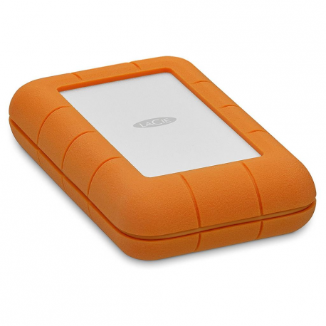 LaCie Rugged USB-C STFR5000800 - Hard drive - 5 TB - external (portable) - USB 3.1 Gen 1 (USB-C connector) - with 2 years Rescue Data Recovery Service Plan - 0