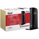 Club3D SenseVision USB 3.0 Dual Display 4K60Hz Docking Station - Docking station - USB - DP - GigE