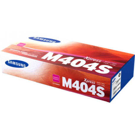 Samsung CLT-M404S - Magenta - original - toner cartridge (SU234A) - for Samsung CLX-3302, 3303, 3304, 3307; Xpress SL-C432, C433, C462, C463, C467, C482, C483 - 2