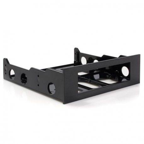 Startech .com Bracket for 3.5 Inch Floppy with Bezel - Storage bay adapter - black - for P/N: PEX2EC35, 35BAYPANELBK