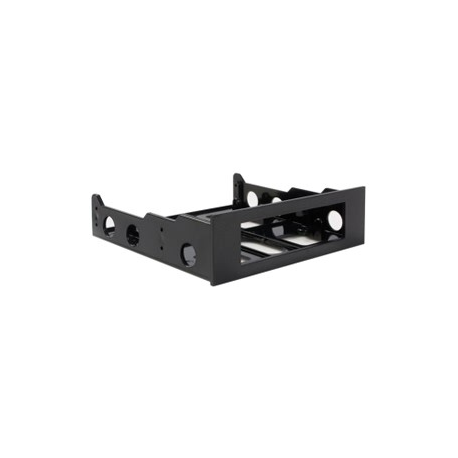 Startech .com Bracket for 3.5 Inch Floppy with Bezel - Storage bay adapter - black - for P/N: PEX2EC35, 35BAYPANELBK