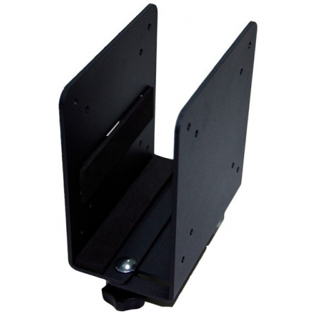 Neomounts by Newstar THINCLIENT-20 - Mounting component (holder) - for thin client - black - behind flat-panel - for NewStar FPMA-D935D, Full Motion Desk Mount, Tilt/Turn/Rotate Quad Desk Mount - 1