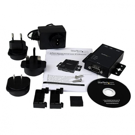 Startech 1 PORT RS232 AUF IP ETHERNET (ALUMINIUM GERAETESERVER)