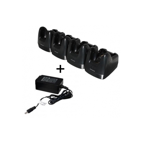 Datalogic Four Slot Dock - Docking cradle - Ethernet - for Falcon X3, X4 - 2