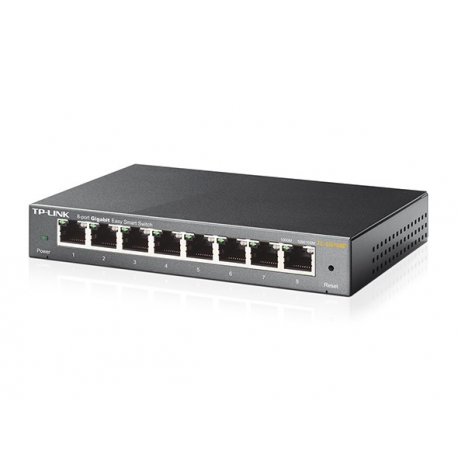 TP-Link JetStream TL-SG108E Easy Smart Switch - Switch - unmanaged - 8 x 10 / 100 / 1000 - desktop - 1