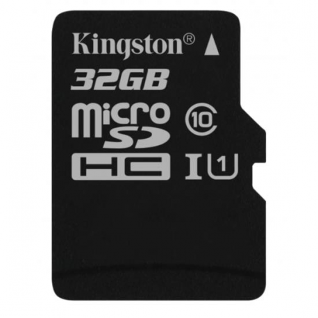 KINGSTON 32GB microSDHC Canvas Select 80R CL10 UHS-I Single Pack w/o Adapter