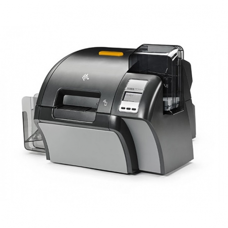 Zebra ZXP Series 9 - Plastic card printer - colour - Duplex - dye sublimation retransfer - CR-80 Card (85.6 x 54 mm) up to 190 cards / hour (colour) - capacity: 150 cards - USB 2.0, LAN - 1