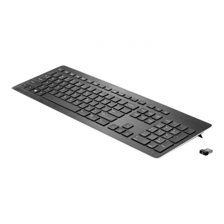 HP Premium - Keyboard - wireless - 2.4 GHz - English - anodised aluminium trimmed - for EliteBook 835 G8, 835 G9, 845 G8, 855 G8; EliteBook x360; EliteDesk 80X G8 - 3
