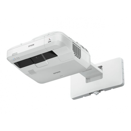 Epson EB-700U - 3LCD projector - 4000 lumens (white) - 4000 lumens (colour) - WUXGA (1920 x 1200) - 16:10 - 1080p - ultra short-throw lens - LAN - white - 1