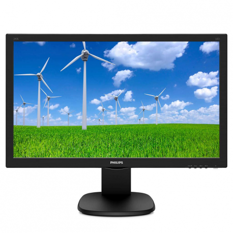 Monitor Philips 243S5LJMB, 24inch FullHD, panel TN, DVI/D-Sub/HDMI/DP, speakers
