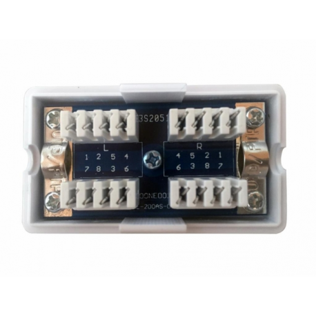 Cablexpert NCA-LSAS6-01 - Cable junction box - CAT 6 - FTP - silver - 3