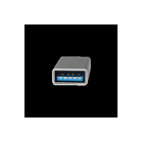 LogiLink - USB adapter - USB (F) to USB-C (M) - USB 3.1 Gen1 - silver - 2