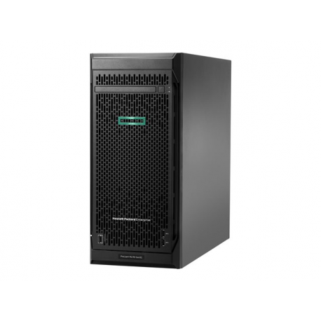 HPE ProLiant ML110 Gen10 Entry - Server - tower - 4.5U - 1-way - 1 x Xeon Bronze 3104  /  1.7 GHz - RAM 8 GB - SATA - non-hot-swap 3.5" bay(s) - no HDD - DVD-Writer - GigE - monitor: none - Top Value - 1
