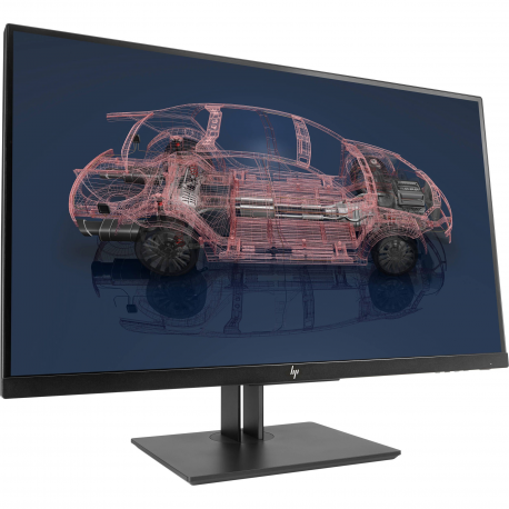 HP Z27n G2 - LED monitor - 27" (27" viewable) - 2560 x 1440 QHD - IPS - 350 cd / m² - 1000:1 - 5 ms - HDMI, DVI-D, VGA, DisplayPort, USB-C - 0
