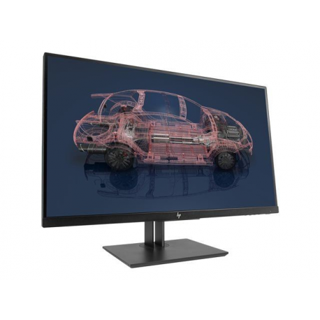 HP Z27n G2 - LED monitor - 27" (27" viewable) - 2560 x 1440 QHD - IPS - 350 cd / m² - 1000:1 - 5 ms - HDMI, DVI-D, VGA, DisplayPort, USB-C - 3