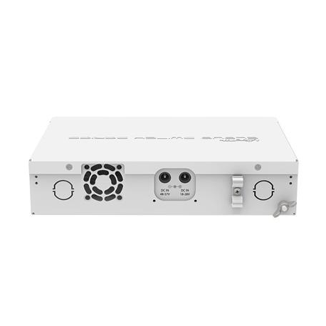 MikroTik Cloud Router Switch CRS112-8P-4S-IN - Switch - L3 - Managed - 18 x 10 / 100 / 1000 (PoE) + 4 x SFP - desktop, rack-mountable - PoE+ - DC power - 1