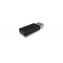 ICY BOX IB-CB015 - USB adapter - USB-C (F) to USB Type A (M) - USB 3.1 Gen2 - black