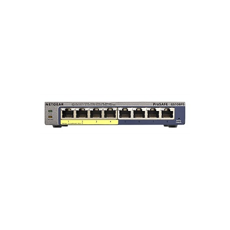 Netgear *Netgaer ProSafe PLUS 8x1GB (4xPoE) GS108PE
