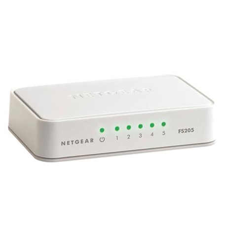 Netgear FS205 5 Port Fast Ethernet Unmanaged Switch