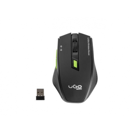 UGO wireless Optic mouse MY-04 1800 DPI, Black